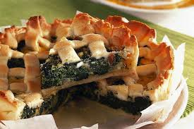 torta salata erbette di campo e mela 